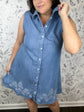 Bluebell Breeze Lasercut Tencel Mini