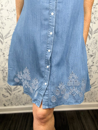 Bluebell Breeze Lasercut Tencel Mini