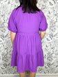 Kickoff Classic Tiered Mini Dress