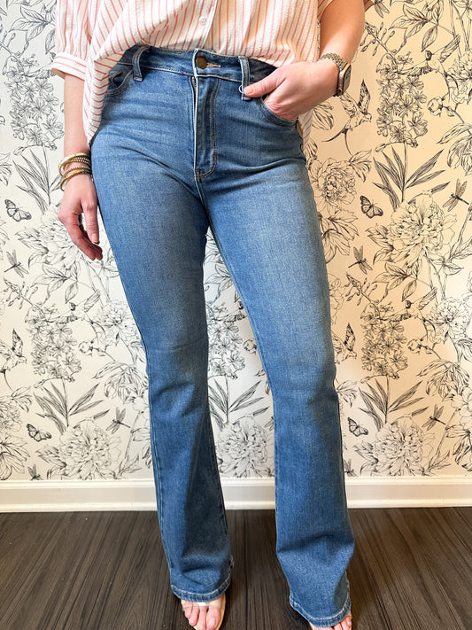 The Dolly Long Flare Jean - Best & Co. Boutique