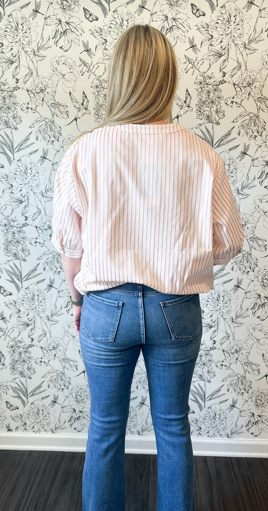 The Dolly Long Flare Jean - Best & Co. Boutique