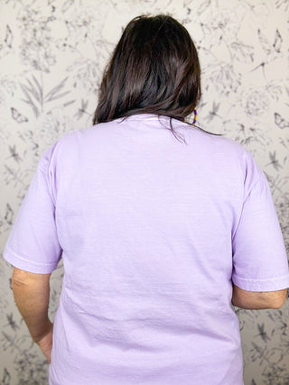 Laissez Game Day Tee | Lavender