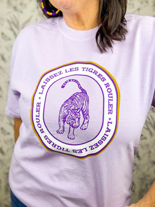 Laissez Game Day Tee | Lavender