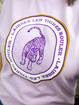 Laissez Game Day Tee | Lavender
