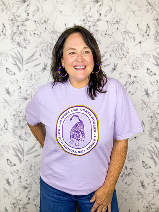 Laissez Game Day Tee | Lavender