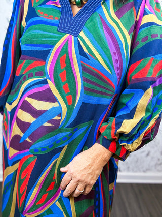 Painted Prairie Midi Dress