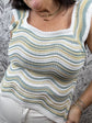 Spring Mosaic Crochet Tank