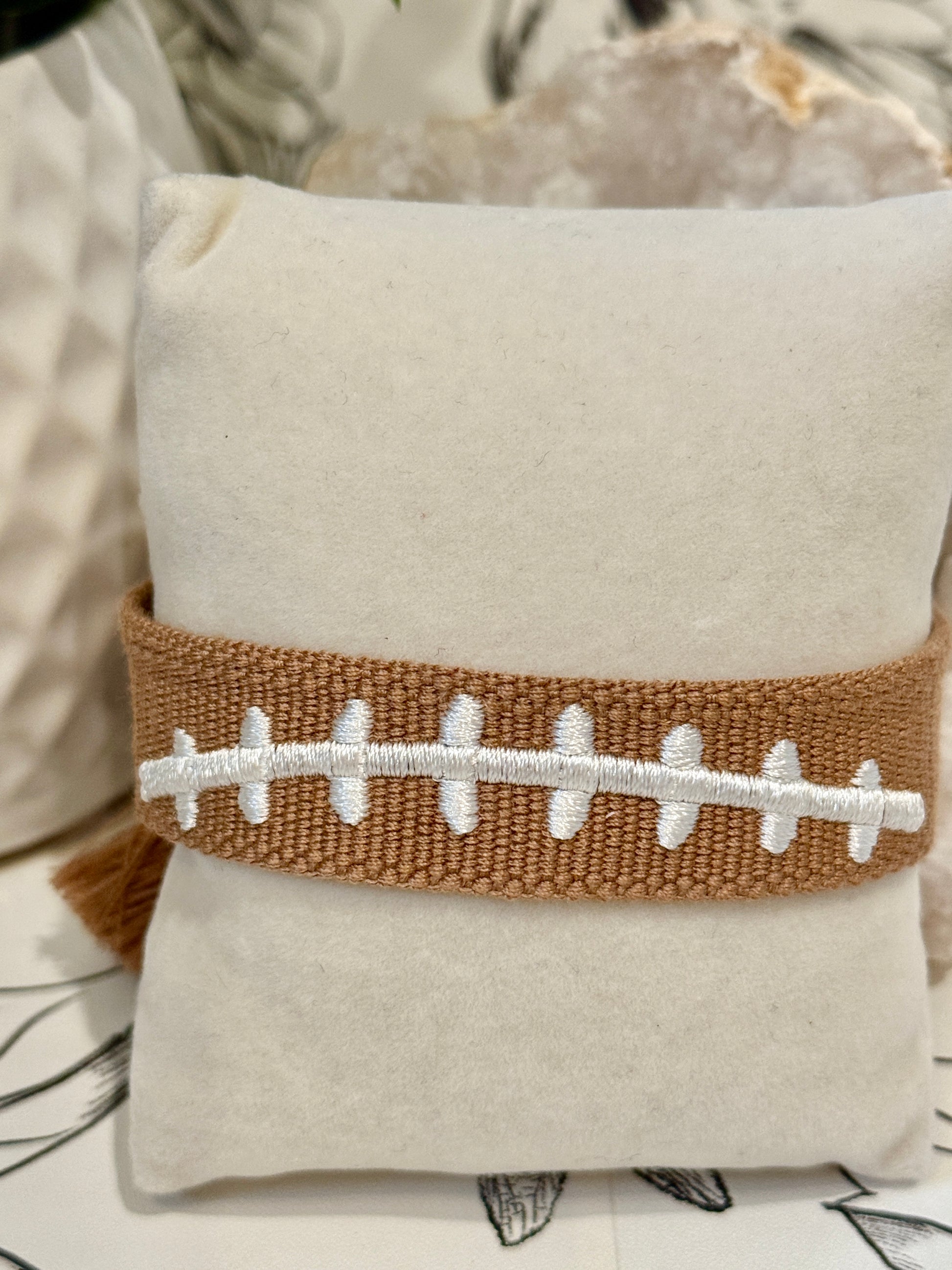 Football Laces Tassel Bracelet - Best & Co. Boutique