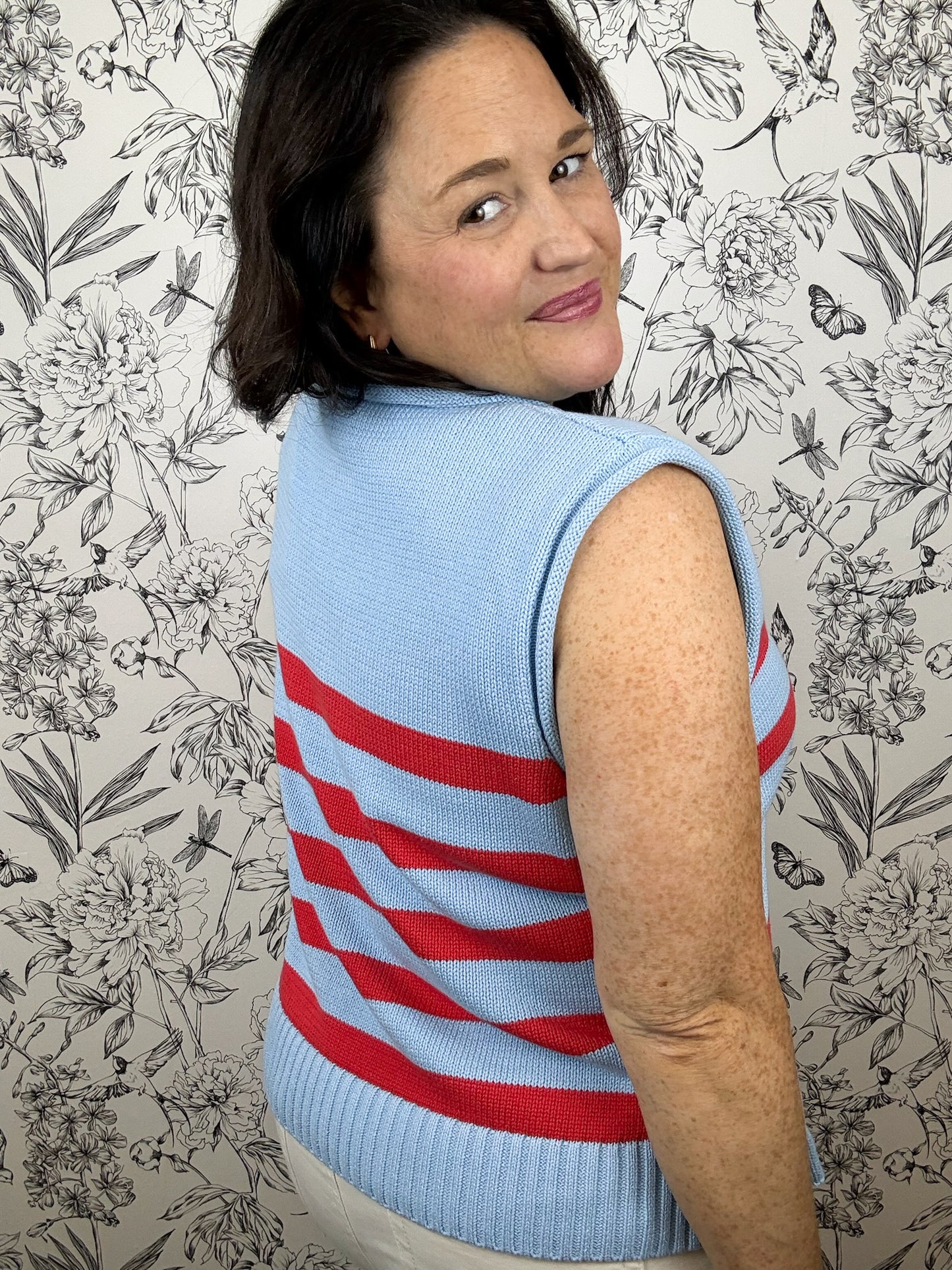 Regatta Stripe Button Shell
