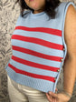 Regatta Stripe Button Shell