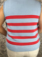 Regatta Stripe Button Shell