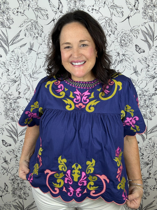 Color Theory Blouse