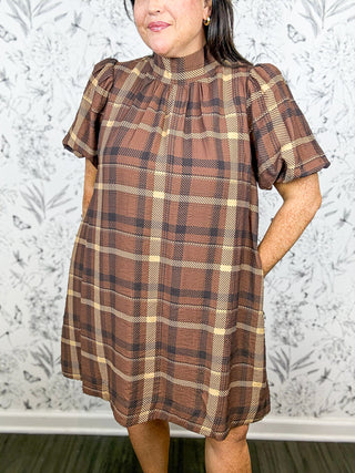 Maple Street Plaid Dress