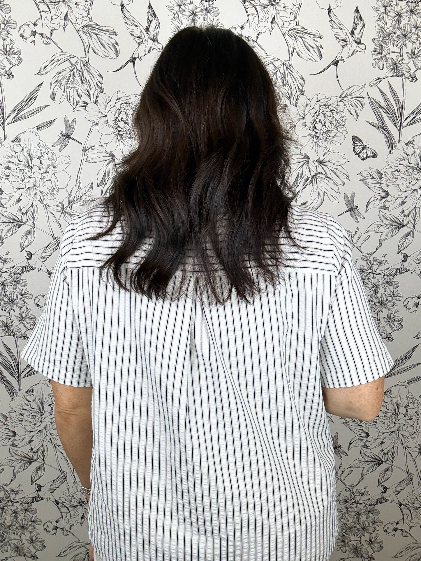 Main Street Pleated Blouse