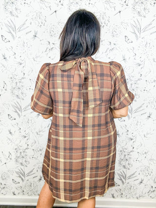 Maple Street Plaid Dress