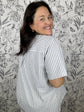 Main Street Pleated Blouse
