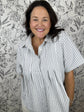 Main Street Pleated Blouse