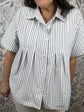 Main Street Pleated Blouse