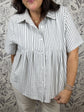 Main Street Pleated Blouse
