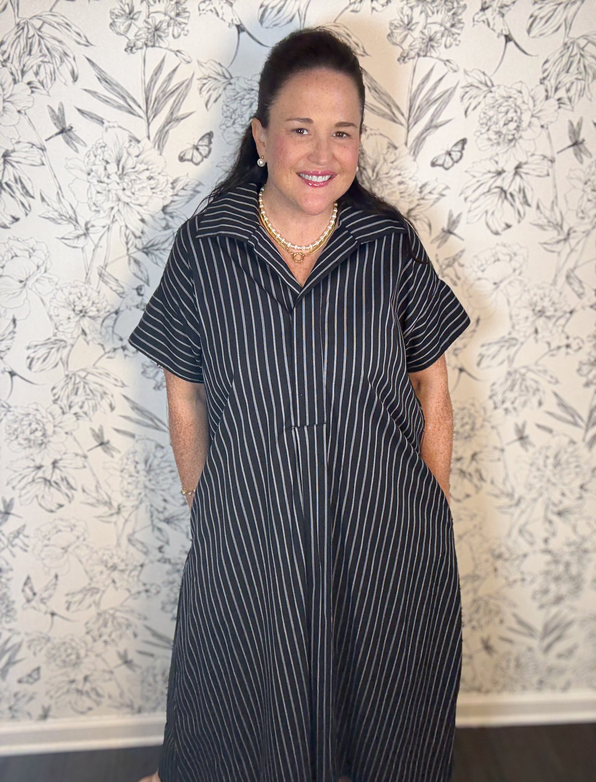 Manhattan Lines Midi - Best & Co. Boutique