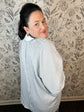 Sail Away Half Zip in Curvy