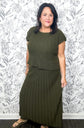 Olive Luxe Sweater Dress