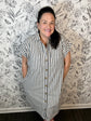 Dockside Shirt Dress in Curvy