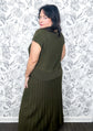 Olive Luxe Sweater Dress