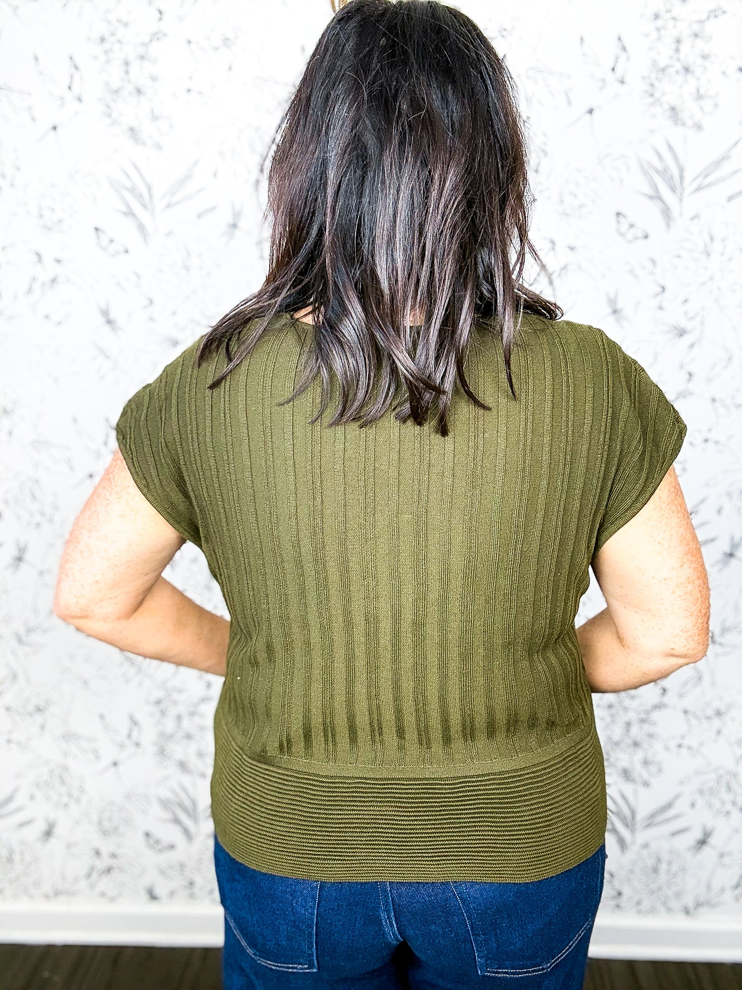 Olive Luxe Sweater Dress
