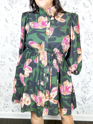 Garden Dusk Mini Dress