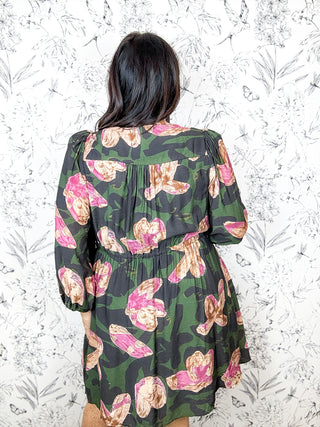 Garden Dusk Mini Dress