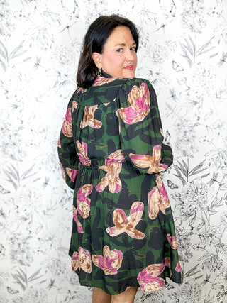 Garden Dusk Mini Dress