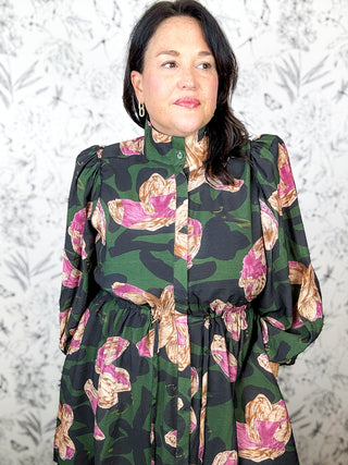 Garden Dusk Mini Dress