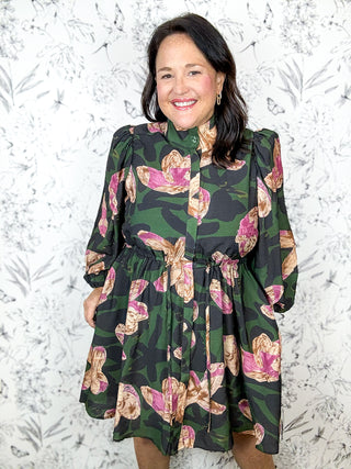 Garden Dusk Mini Dress