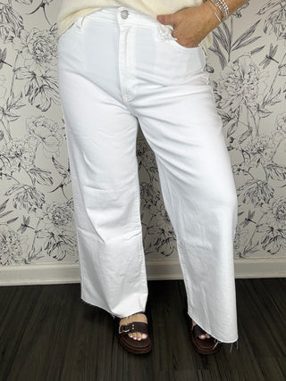 The Summer Wide Leg | White