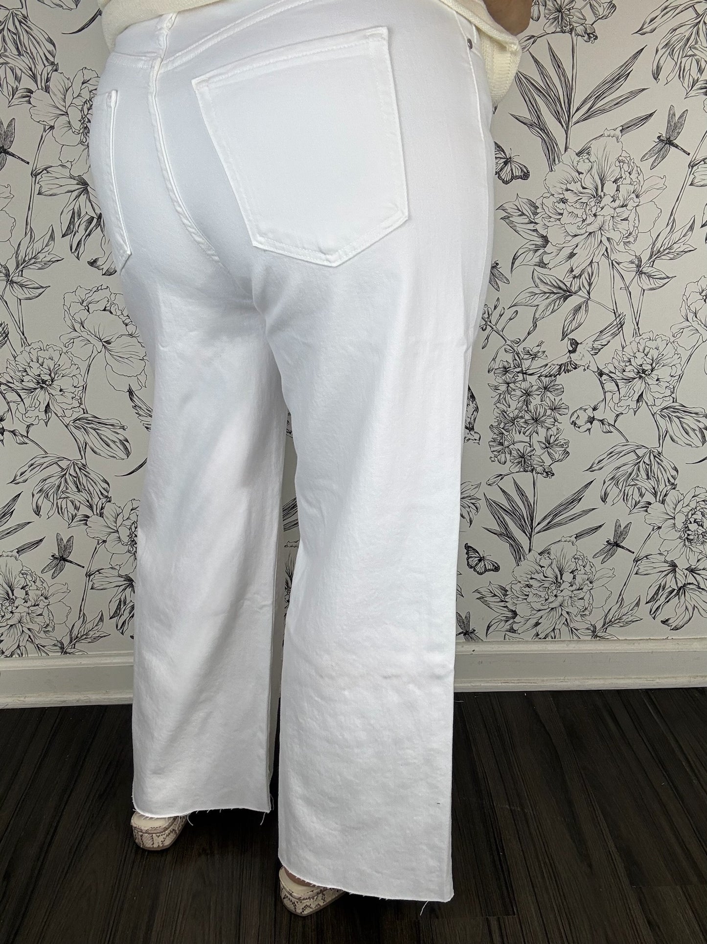 The Summer Wide Leg | White