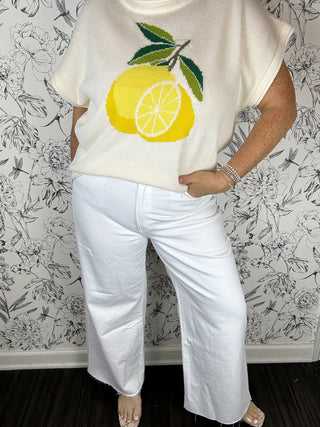 The Summer Wide Leg | White