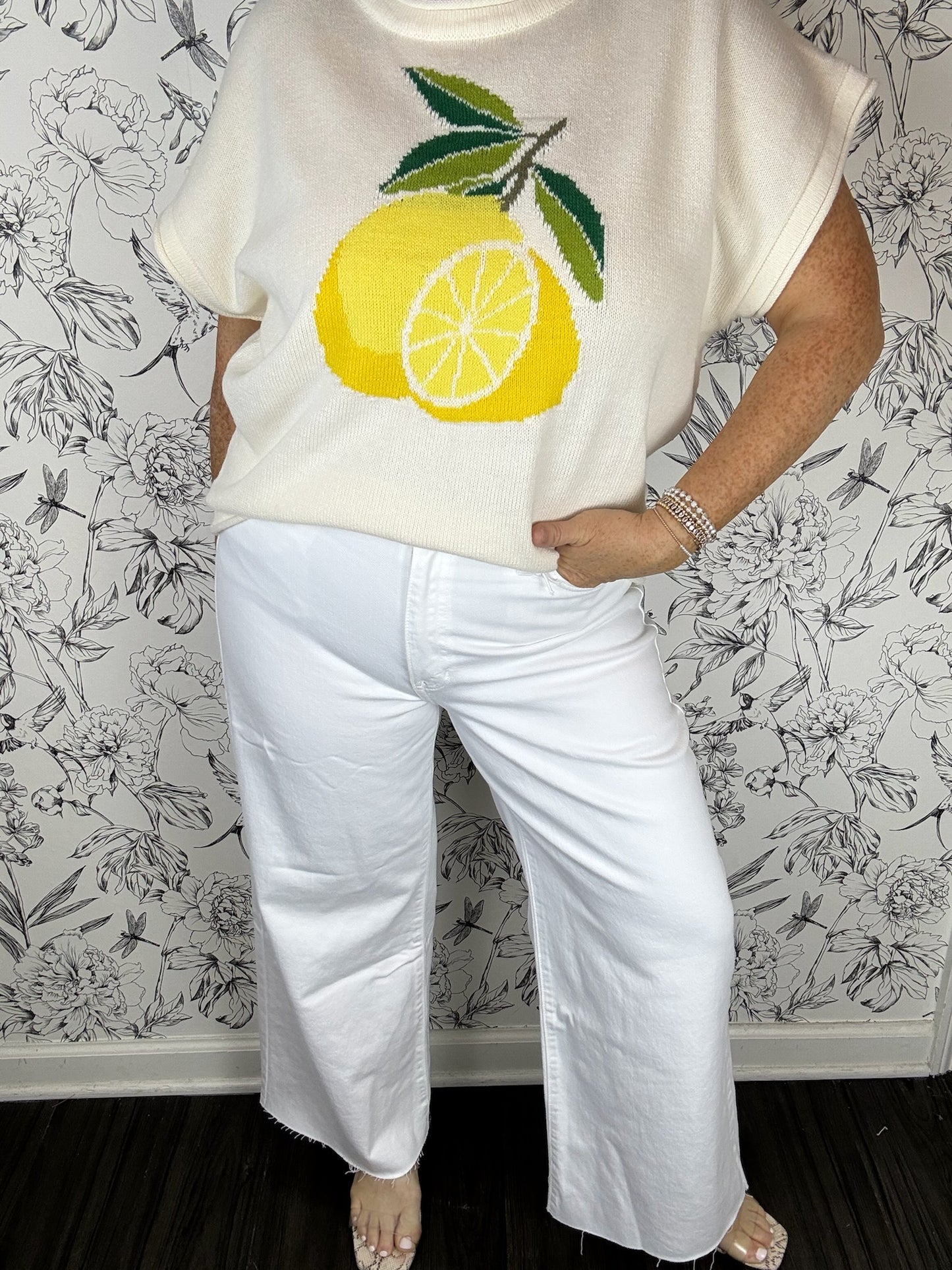 The Summer Wide Leg | White
