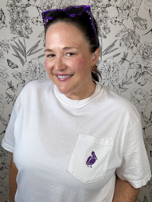 Louisiana Saturday Night Pocket Tee - Best & Co. Boutique