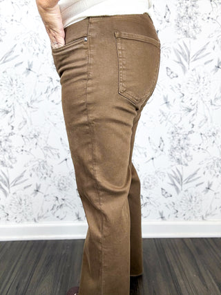 Kelsey Ankle Flare | Pecan