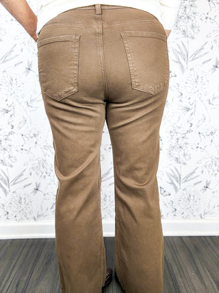 Kelsey Ankle Flare | Pecan