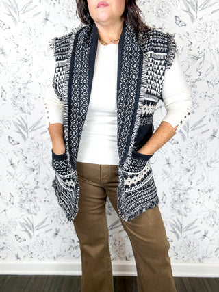 Mesa Nights Wrap Cardigan