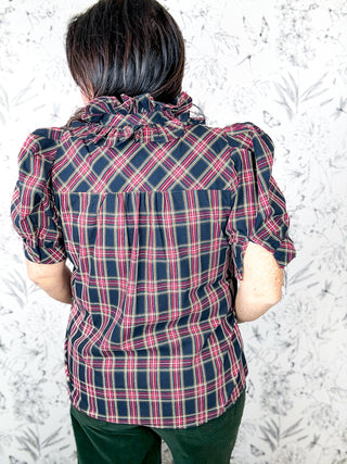 Proper Plaid Blouse | Tartan