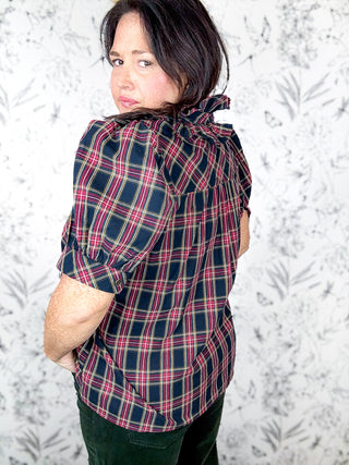 Proper Plaid Blouse | Tartan