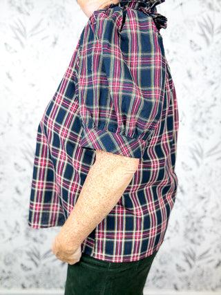 Proper Plaid Blouse | Tartan