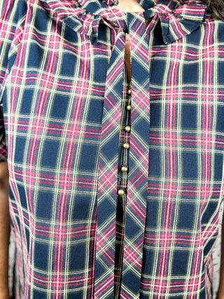 Proper Plaid Blouse | Tartan