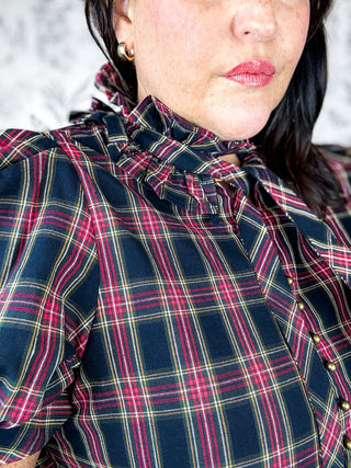 Proper Plaid Blouse | Tartan
