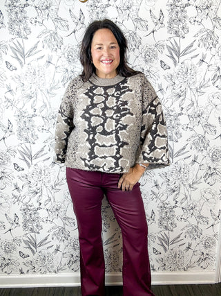 Cold Blooded Snake Sweater