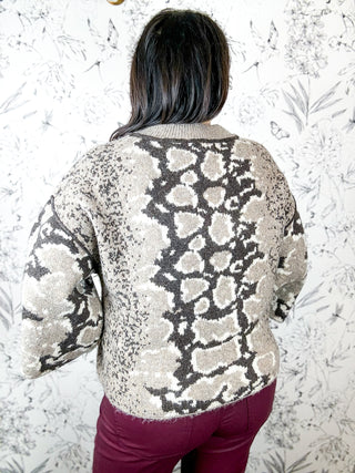 Cold Blooded Snake Sweater