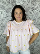 Pink Lemonade Babydoll Blouse